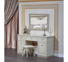 Туалетный столик с зеркалом Берта (жемчуг)