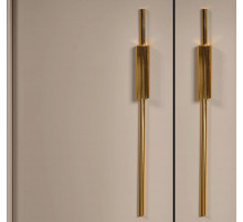 Шестистворчатый шкаф для одежды Моника (Капучино эмаль) Шестистворчатый шкаф для одежды Моника (Капучино эмаль)