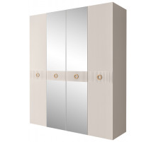 Четырехстворчатый шкаф для одежды с зеркалом Богемия Филлини (Bogemia-Fillini) БМШ1/4 (Fi)